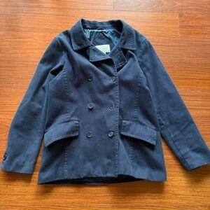 Authentic St. John's Bay Women's Trench Coat Size Medium w/ Button Front